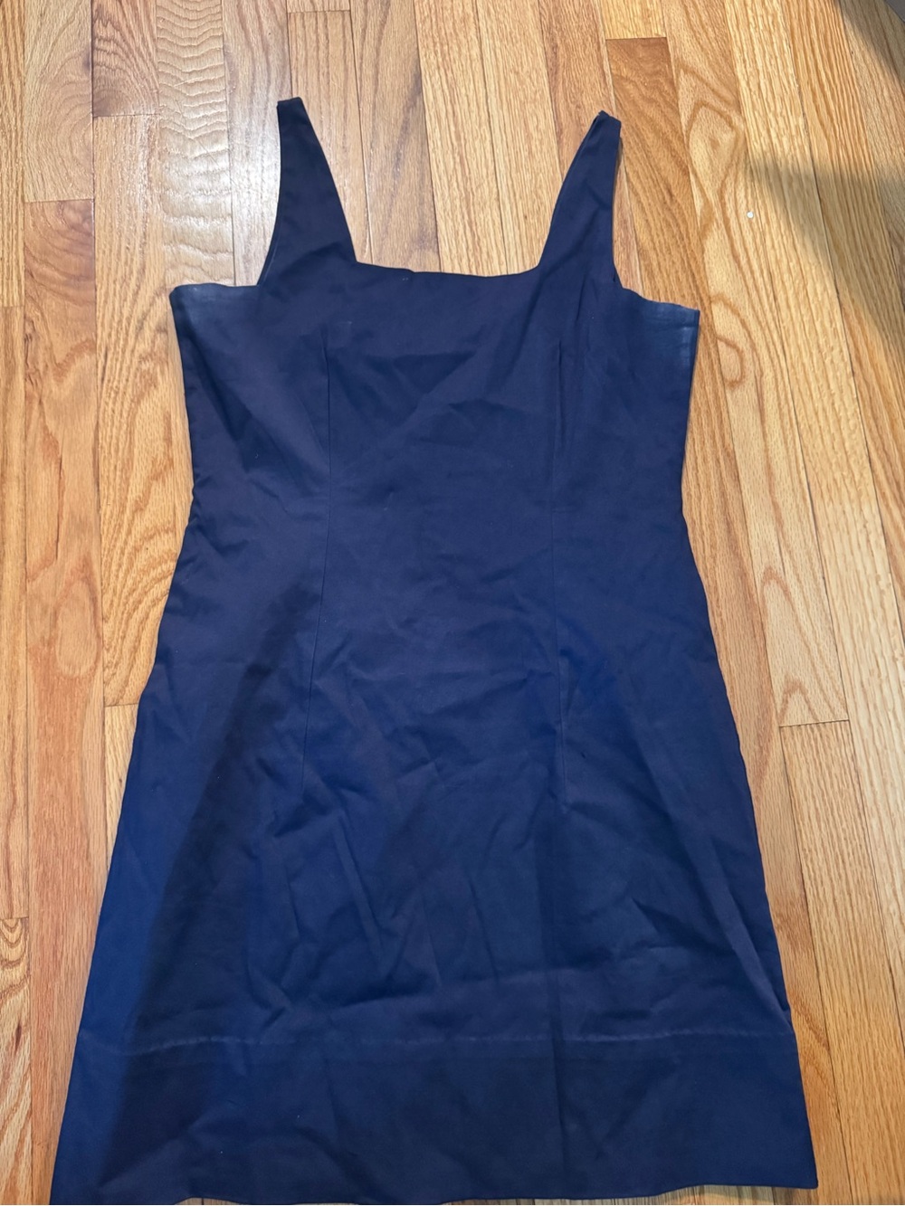 Gretchen Scott Designs Navy Square-Neck Camisole Dress